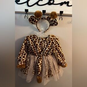 2T giraffe dress costume